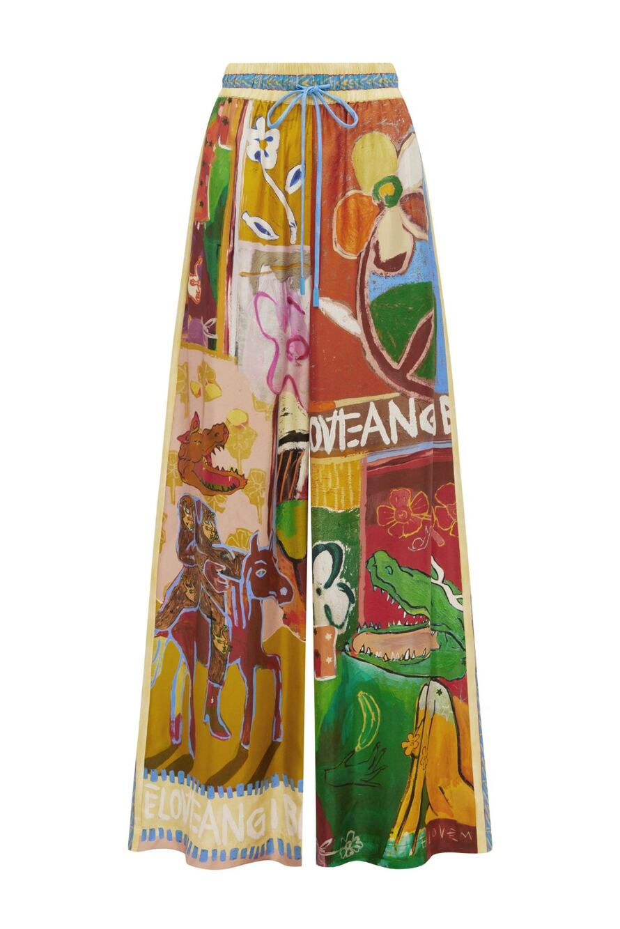 Alemais MLAK SILK PANT